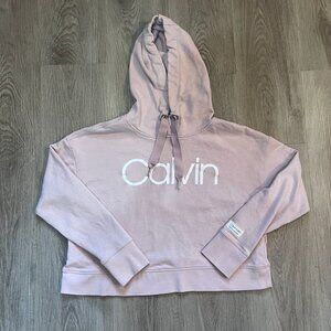 Calvin Klein Performance Pink Hoodie Size Small